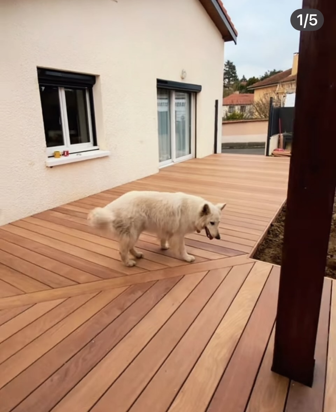Pose de terrasse bois
