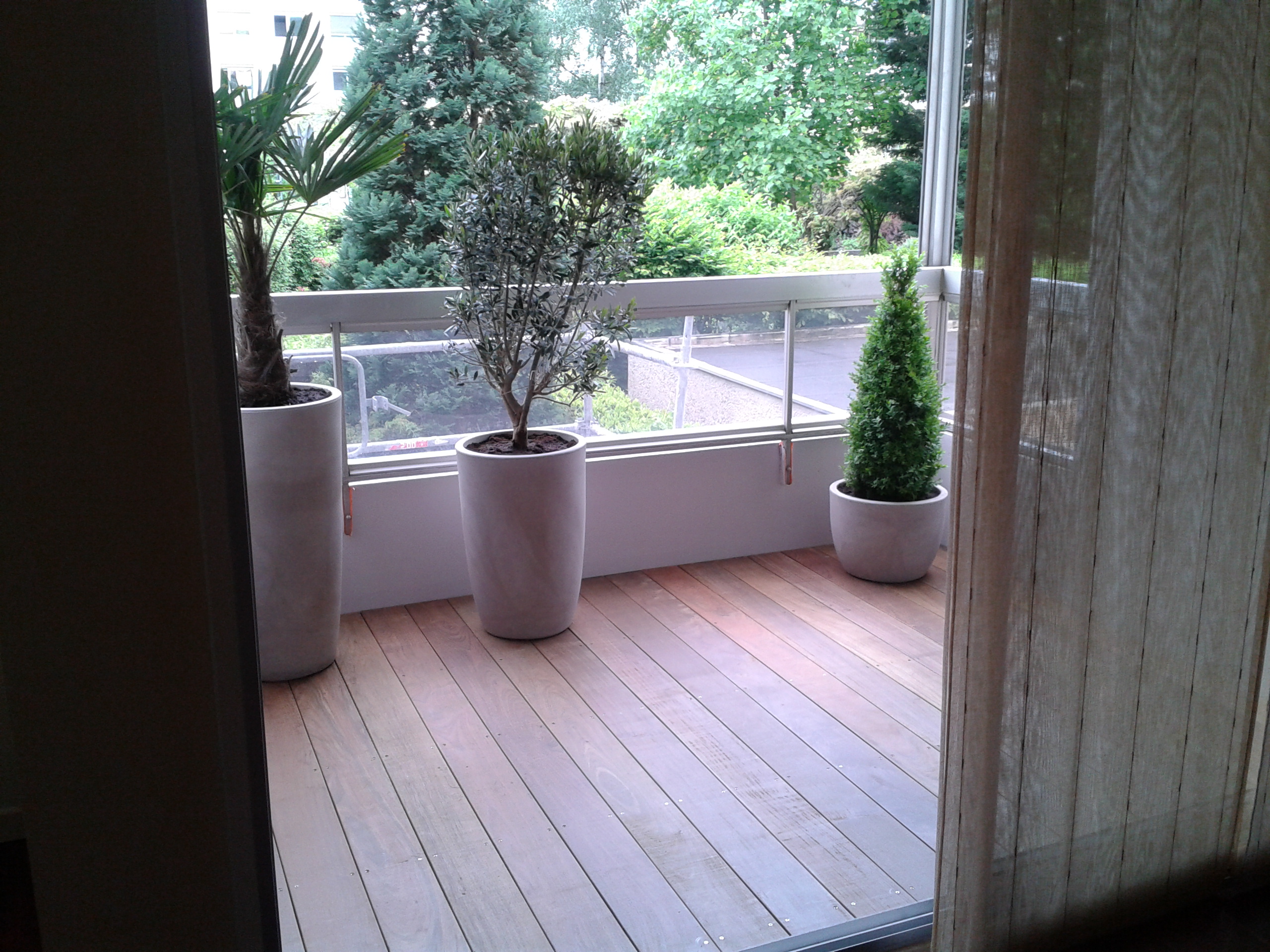 Balcon en ipé