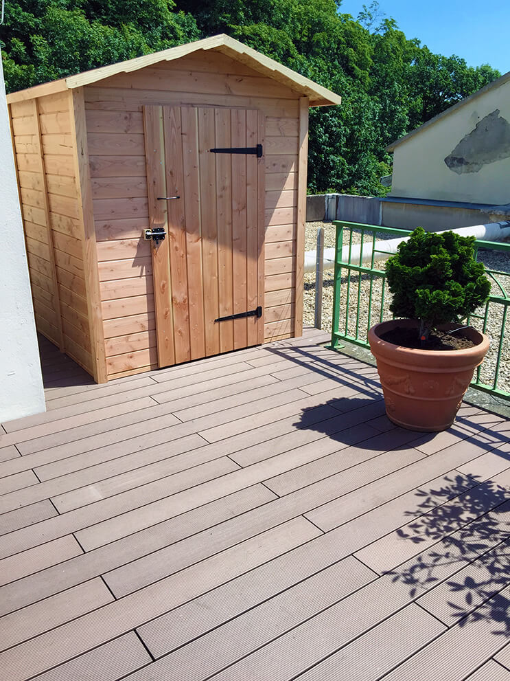 Abri de jardin vivre en bois