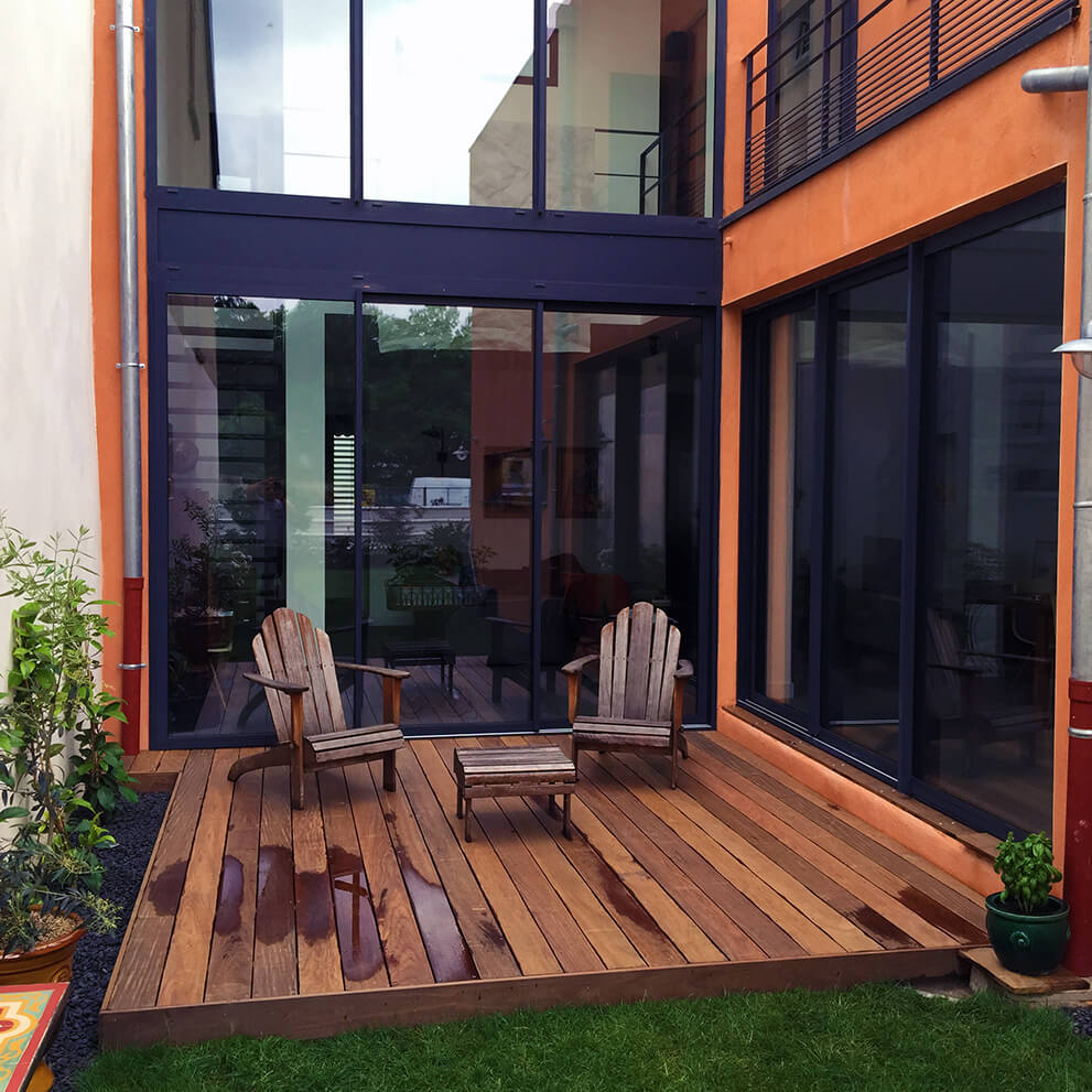 Terrasse en ipé LYON 9