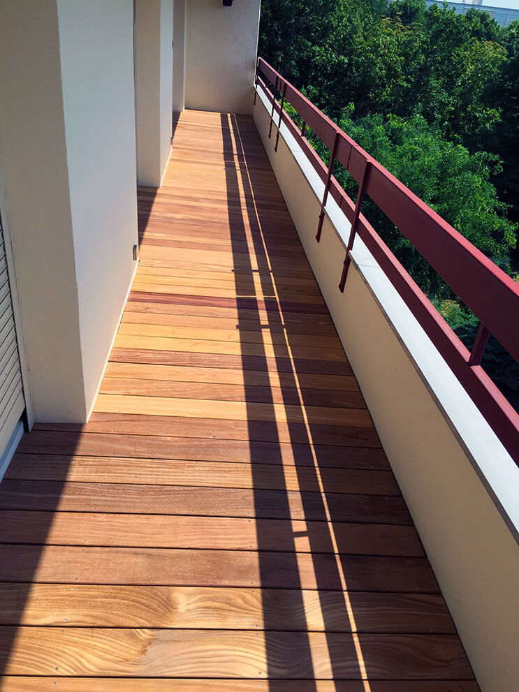 Balcon en cumaru