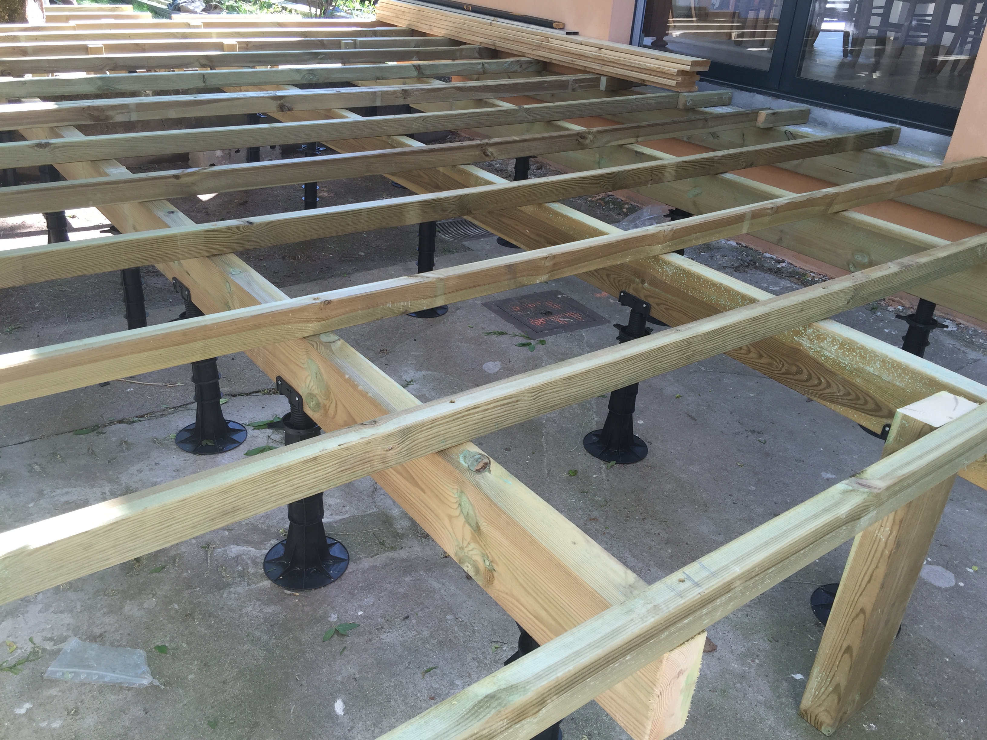 Structure terrasse