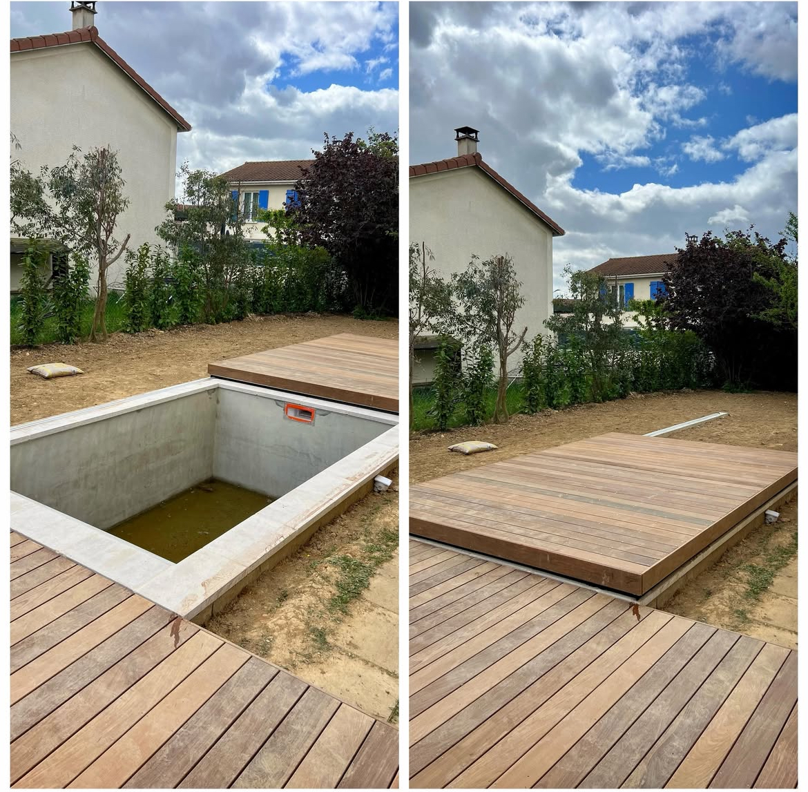 Pose de terrasse bois