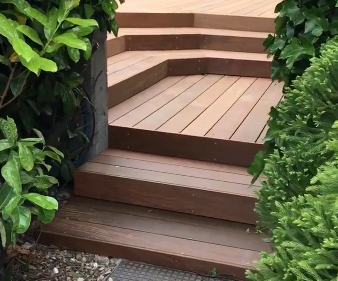 Pose de terrasse bois