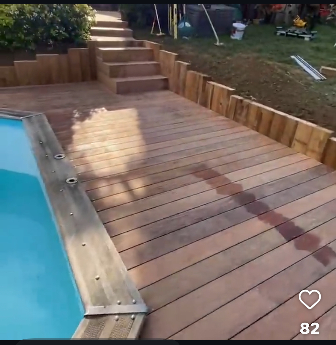 Pose de terrasse bois